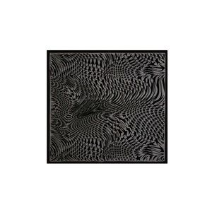 Mugler H&M Swirling-Star Silk-Blend Scarf Black